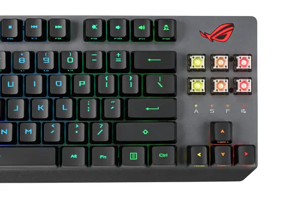 Asus ROG Strix Scope RX TKL Wireless Deluxe  - Clavier - visuel 8