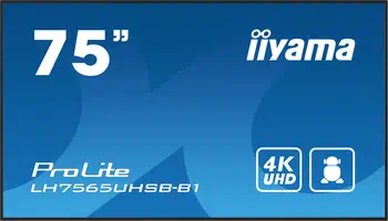 iiyama LH7575UHS-B1AG Écran d'affichage dynamique Écran plat de signalisation numérique 190,5 cm (75 achat