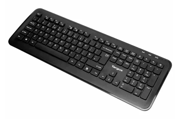 Targus AKM610UK clavier Souris incluse Universel RF sans Targus - visuel 1 - hello RSE - Installation facile