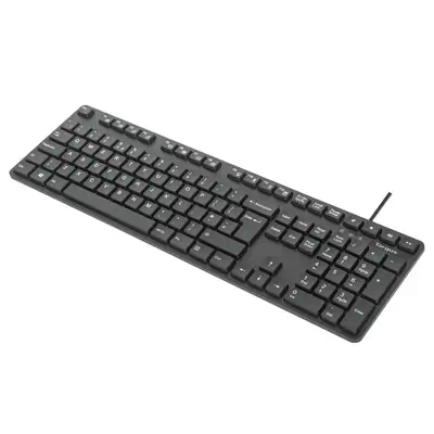 Targus AKM622ES clavier Souris incluse Universel USB QWERTY Targus - visuel 1 - hello RSE - Connectivité fiable