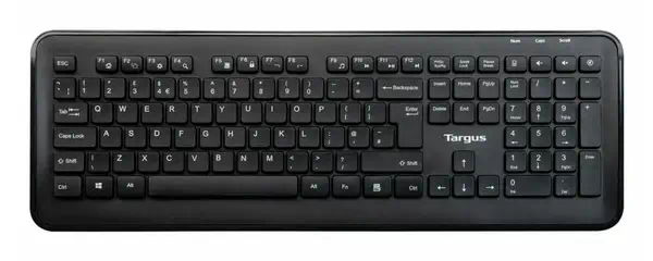 Targus AKM610NO clavier Souris incluse Universel RF sans Targus - visuel 1 - hello RSE - Précision optique