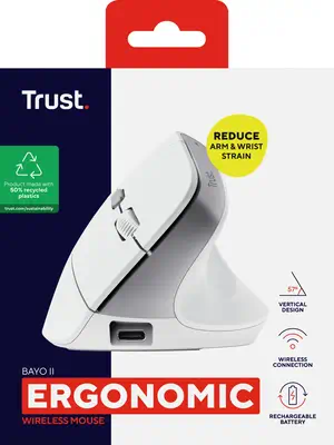 Trust Bayo II souris Bureau Droitier RF sans fil Optique 2400 DPI - Souris - visuel 8
