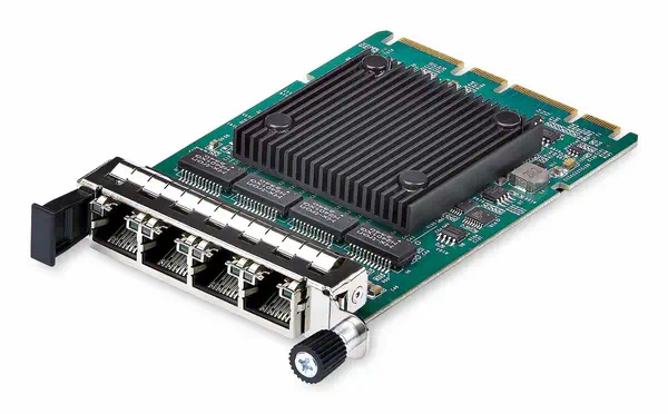 Carte Réseau à 4 Ports RJ45 Gigabit OCP 3.0 avec Intel® I350-AM4, Carte Réseau Serveur Compatible SF - StarTech - Accessoire Réseau - visuel 8