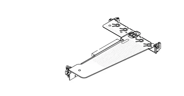 Lenovo 4XH7A83845 accessoire de racks Panneau arrière - Accessoire Serveur - visuel 2