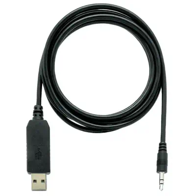 QNAP CAB-CONSOLE-UPJ-1M8 câble audio 1,8 m 3,5mm USB Noir - Accessoire Stockage - visuel 1