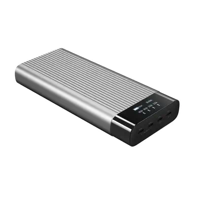 HYPER HJ245B banque d'alimentation électrique 27000 mAh Argent Hyper - visuel 1 - hello RSE - Capacité de charge de 27 000 mAh