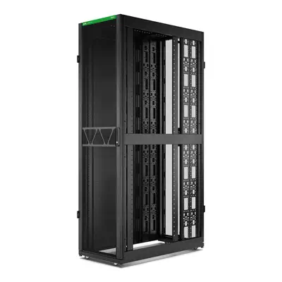 Rack APC Netshelter SX Server, 2e génération, 48U, 2 258H x 600L x 1 200D mm, avec panneaux latéraux - Rack et Armoire - visuel 5