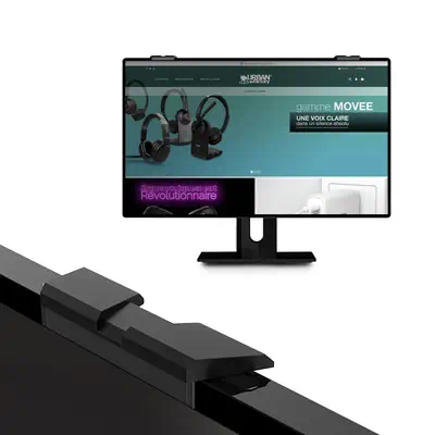 PRIVACY FILTER FOR MONITOR 23.8INCH WITH 2 HINGES 16:9 - Urban Factory - Protection d'écran et Filtre - visuel 3