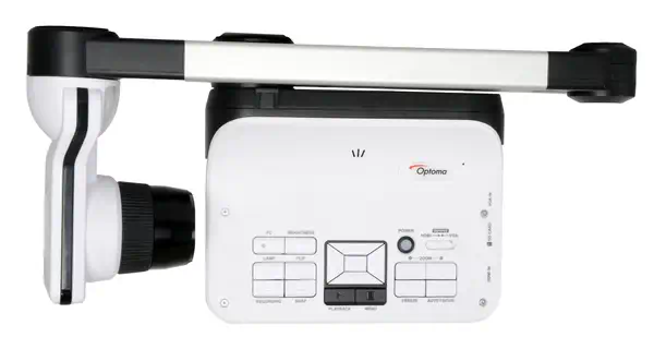 Optoma 8MP CAMERA 136 ZOOM caméra de documents Noir, Blanc 25,4 / 3,2 mm (1 / 3.2") CMOS USB 2.0 - Visualiseur - visuel 3