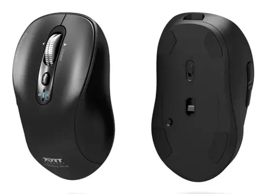 Port Designs 900720 souris Universel Ambidextre Bluetooth Optique Port Designs - visuel 1 - hello RSE - Batterie fiable