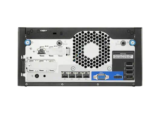 HPE P70335-425 serveur 2 To Ultra Micro Tower Intel Xeon E E-2314 2,8 GHz 32 Go DDR4-SDRAM 180 W - Serveur Tour - visuel 3
