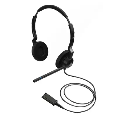 Micro-casque filaire binaural QD pour centre d’appels V7 - Casque Micro - visuel 3