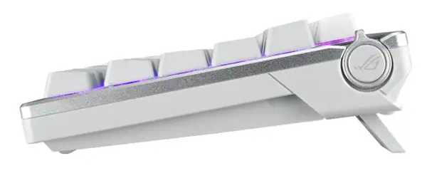 ASUS ROG Azoth clavier Gaming USB + RF Wireless + Bluetooth Blanc - Asus - Périphérique Informatique - visuel 7