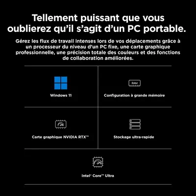 HP ZBook Fury 16 G11 Intel® Core™ i7 i7-14700HX Station de travail mobile 40,6 cm (16") WUXGA 16 Go  - Station de Travail Mobile - visuel 10