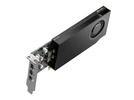 PNY VCNRTXA400-SB carte graphique NVIDIA RTX A400 4 Go GDDR6 - Carte graphique - visuel 3