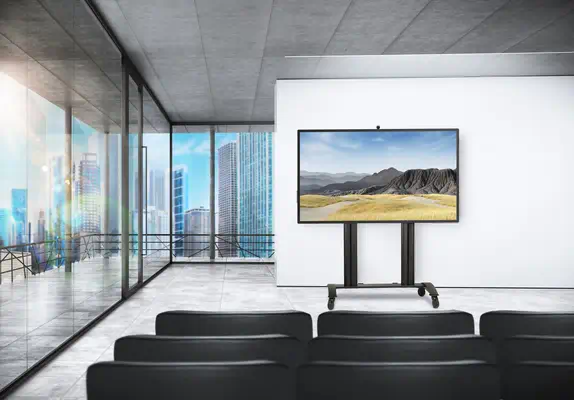 Peerless SmartMount 2,16 m (85") Blanc - Accessoire Vidéoprojecteur - visuel 2