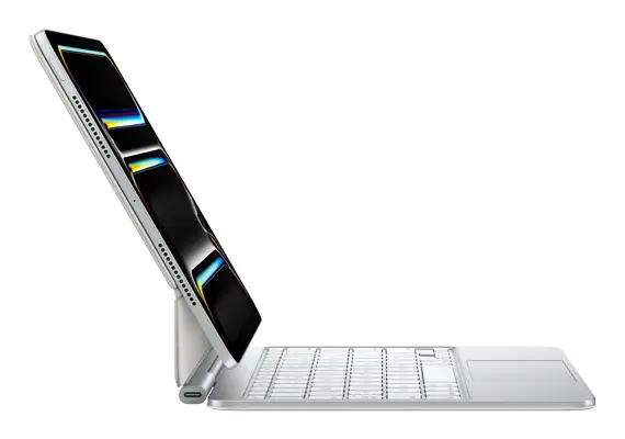 Apple Magic Keyboard AZERTY Français Blanc - Clavier - visuel 7