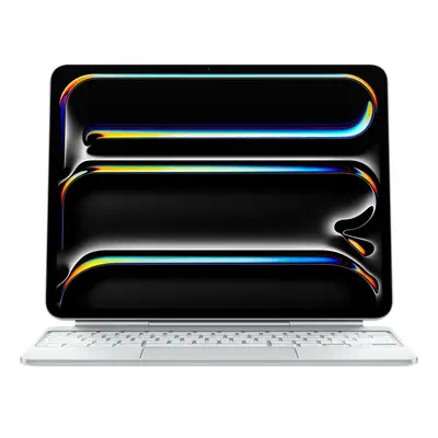 Magic Keyboard pour iPad Pro 13 pouces (M4) - Français - Blanc - Apple - Clavier - visuel 1