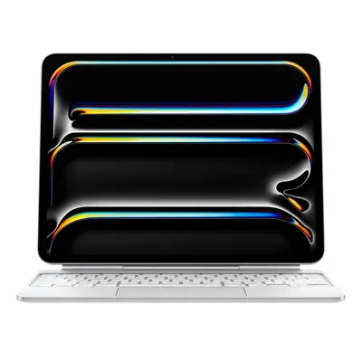 Magic Keyboard pour iPad Pro 13 pouces (M4) - Anglais américain - Blanc - Apple - Clavier - visuel 1