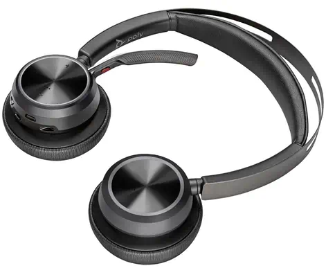 Micro-casque Poly Voyager Focus 2 USB-C-C + adaptateur USB-C/A - Casque Micro - visuel 10