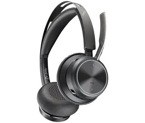 Micro-casque Poly Voyager Focus 2 USB-C-C + adaptateur USB-C/A - Casque Micro - visuel 9