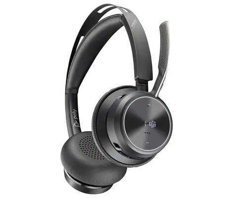 Micro-casque Poly Voyager Focus 2 USB-C-C certifié Microsoft Poly - visuel 1 - hello RSE - Expérience immersive