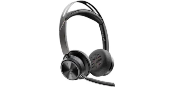 Micro-casque Poly Voyager Focus 2 USB-C-C certifié Microsoft Teams + adaptateur USB-C/A - HP - Casque Micro - visuel 2