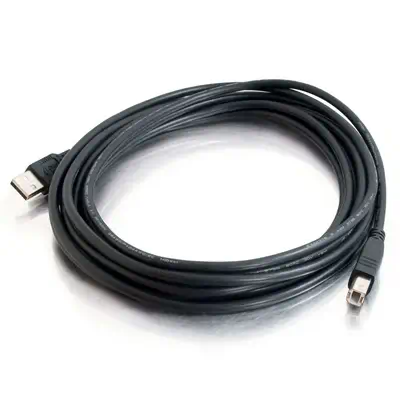 Vente C2G Cbl/1m USB 2.0 A/B Black C2G au meilleur prix - visuel 2