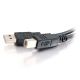 Vente C2G Cbl/1m USB 2.0 A/B Black C2G au meilleur prix - visuel 4