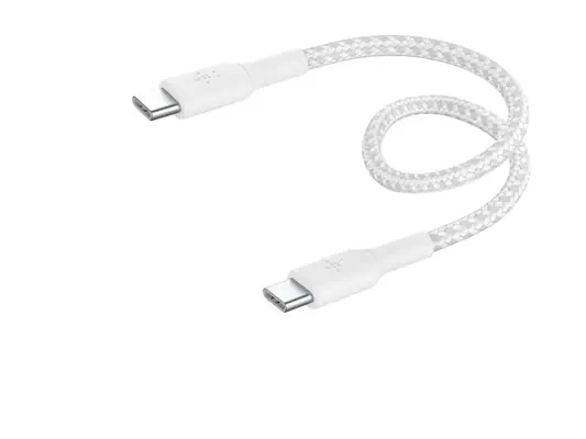 BELKIN BOOST CHARGE USB-C to USB-C Cable Braided 0 - Belkin - Câble USB - visuel 2