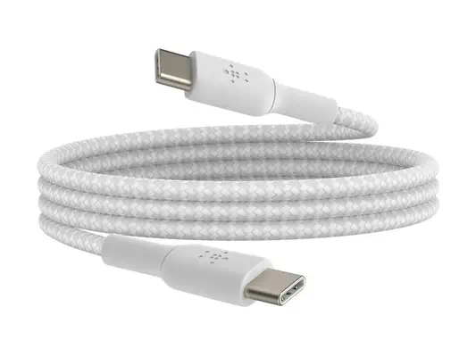 BELKIN BOOST CHARGE USB-C to USB-C Cable Braided 0 - Belkin - Câble USB - visuel 6