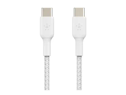 BELKIN BOOST CHARGE USB-C to USB-C Cable Braided 0 - Belkin - Câble USB - visuel 1