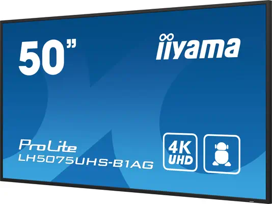 iiyama LH5075UHS-B1AG Écran d'affichage dynamique Écran plat de signalisation numérique 125,7 cm (49 - Ecran Ordinateur - visuel 7