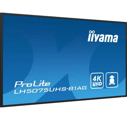 iiyama LH5075UHS-B1AG Écran d'affichage dynamique Écran plat de signalisation numérique 125,7 cm (49 - Ecran Ordinateur - visuel 6