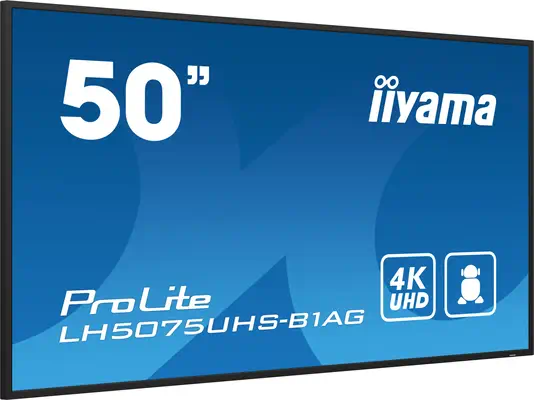 iiyama LH5075UHS-B1AG Écran d'affichage dynamique Écran plat de signalisation numérique 125,7 cm (49 - Ecran Ordinateur - visuel 4