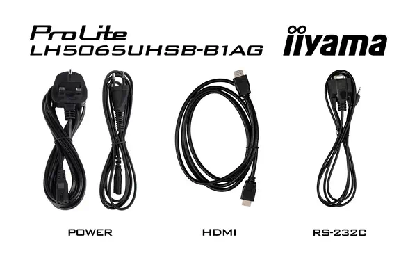 iiyama LH5065UHSB-B1AG Écran d'affichage dynamique Écran plat de signalisation numérique 125,7 cm (4 - Ecran Ordinateur - visuel 8