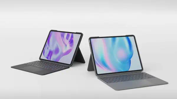 Logitech Combo Touch QWERTZ Allemand Smart Connector Gris - Clavier - visuel 6