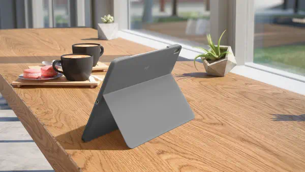 Logitech Combo Touch QWERTZ Allemand Smart Connector Gris - Clavier - visuel 9