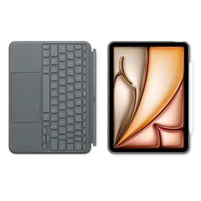 Apple HRH12F/A clavier pour tablette QWERTY Anglais Gris Apple - visuel 1 - hello RSE - Quatre modes d'utilisation
