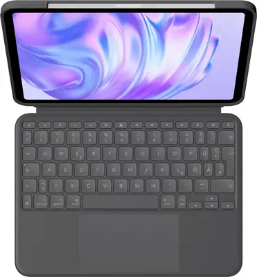 Logitech Combo Touch QWERTY Anglais britannique Smart Connector Graphite - Clavier - visuel 4