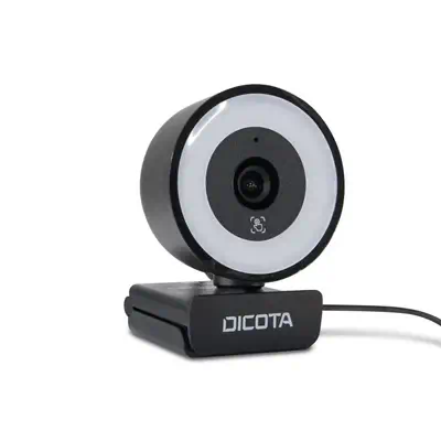 DICOTA D32066 webcam 5 MP 2592 x 1944 pixels USB 2.0 Noir - Dicota - Webcam - visuel 2
