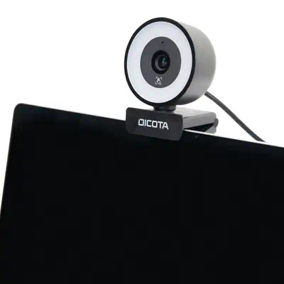 DICOTA D32066 webcam 5 MP 2592 x 1944 pixels USB 2.0 Noir - Dicota - Webcam - visuel 5