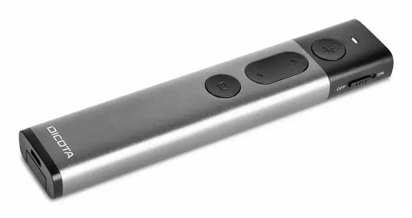 DICOTA D32075 pointeur lumineux 30 m Noir, Gris - Dicota - Souris - visuel 4