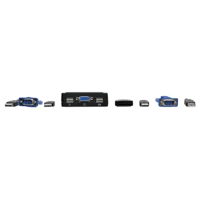 Tripp Lite B032-VU2 commutateur écran, clavier et souris Tripp Lite - visuel 1 - hello RSE - Connectivité complète
