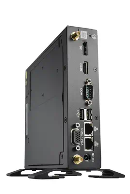 XPC slim Barebone DS50U5, i5-1335U, 2x LAN (1x 2.5Gbit ,1x 1Gbit), 1xCOM,1xHDMI,1xDP, 1x VGA, fanles - Shuttle - visuel 3