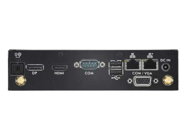 XPC slim Barebone DS50U5, i5-1335U, 2x LAN (1x 2.5Gbit ,1x 1Gbit), 1xCOM,1xHDMI,1xDP, 1x VGA, fanles - Shuttle - visuel 6