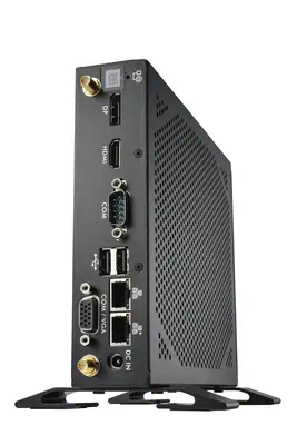 XPC slim Barebone DS50U5, i5-1335U, 2x LAN (1x 2.5Gbit ,1x 1Gbit), 1xCOM,1xHDMI,1xDP, 1x VGA, fanles - Shuttle - visuel 4