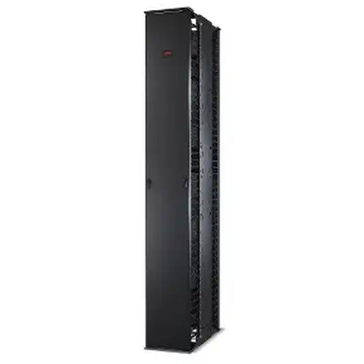 Passe-câbles vertical - pour racks à 2 et 4 montants - H213cm x L30cm - 2 côtés - APC - Accessoire Réseau - visuel 1