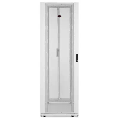 APC AR3157W étagère 48U Rack autonome Blanc APC - visuel 1 - hello RSE - Capot d'accès aux câbles facilement démontable