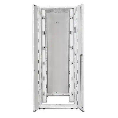 APC AR3157W étagère 48U Rack autonome Blanc APC - visuel 1 - hello RSE - Support de levage intégré dans ossature d'armoire
